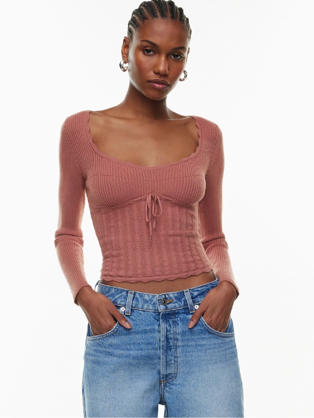 Wilfred | Solocist Sweater In Brown